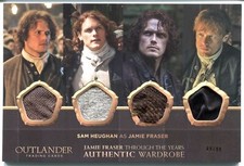 Outlander Season 4 Sam Heughan Jami Oversized Wardrobe Costume Card OS02 #89/99