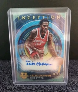 🔥Felix Okpara Autograph 30/99 Bowman Inception Card💥Ohio State Center🔥 - Picture 1 of 5
