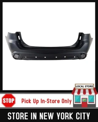 ✅ Rear Bumper Cover for 2019-2020 Mitsubishi Outlander Primed MI1100309 - Image 1 of 4