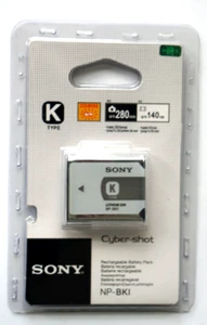 Sony K Type NP-BK1 Battery 970mah 3.6, for sony w 180, 190, 950, 980, 750, 780 - Picture 1 of 4