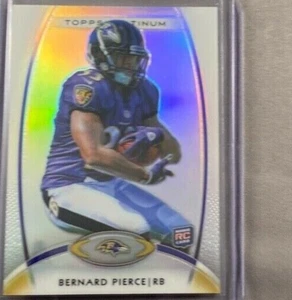 Ravens Bernard PierceI 2012 Topps Platinum Refractor #113 novato - Imagen 1 de 2