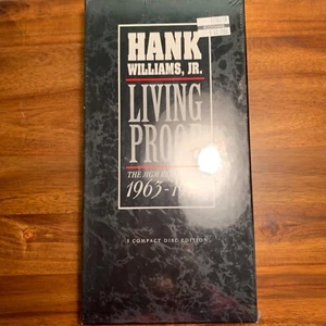 Hank Williams, Jr. Living Proof, Compact Disc Edition - Picture 1 of 2