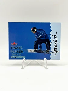 Travis Parker Fleer Adrenaline RARE AUTO Snowboarding Card - Sandy, UT - Picture 1 of 6