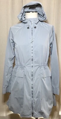 Pacote LULULEMON e Jaqueta Glyde Feminina Tamanho 4 Cinza Com Capuz Nylon Zíper Quebra-Vento - Imagem 1 de 4