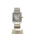 Cartier Tank Francaise Stainless-steel 2301 White Dial Women Automatic watch