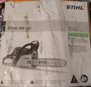 Bedienungsanleitung Stihl Motorsäge Englisch Spanisch  - Bild 1 von 8