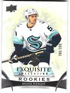 2022-23 Upper Deck Black Diamond Shane Wright Exquisite Collection Rookies /399 - Picture 1 of 1