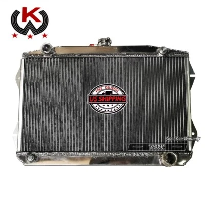 Radiador de aluminio compatible con 65-68 Sunbeam Alpine Series V 1965 1966 1967 1968 1,7 L MT Foto 1 de 4