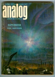 Vintage January 1967 ANALOG SCIENCE FICTION Magazine! Supernova by Poul Anderson - Picture 1 of 3