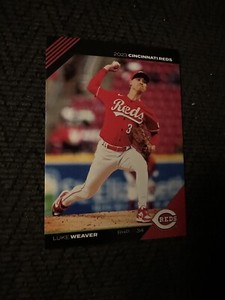 2023 Kahns Baseball Trading Card Cincinnati Reds Team Issued Luke Weaver