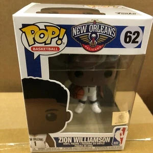 POP NBA: Zion Williamson New Orleans Pelicans FUNKO POP VINYL NIB IN STOCK - Picture 1 of 2