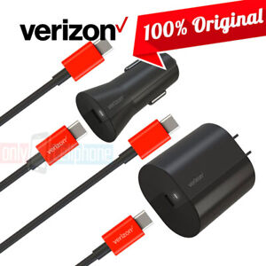 OEM Verizon USB-C Fast Charger and/or USB-C Cable for Apple iPhone 15/15 Pro/Max