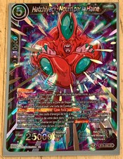Carte Dragon Ball Super Card Hatchiyack, Nourri par la Haine BT8-090 SR VF DBS