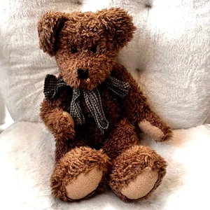 VTG 80s Boyds Collection LTD Teddy Bear Plush Stuffed Animal Toy Brown 16 Inch - Picture 1 of 8