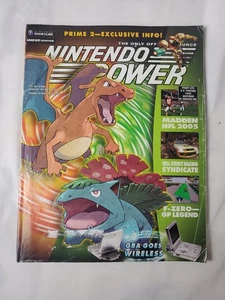 #184 Nintendo Power Magazine - Charizard Venusaur Pokemon Cover w Inserts - Picture 1 of 6