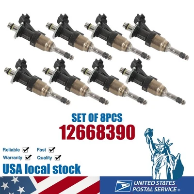 Inyectores de boquilla de inyección de combustible para Chevrolet Tahoe 2016 5,3 L V8 12668390 OEM Foto 1 de 4