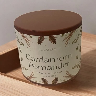 Illume Cardamon Pomander Luxury Plant Based Candle- New- 11.8 oz - Image 1 of 2