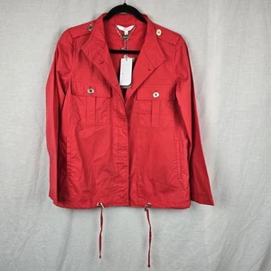 W Lane Size 8 Red Light Weight Jacket Anorak BNWI (20" Bust) ***READ DESCRIPTION - Picture 1 of 13