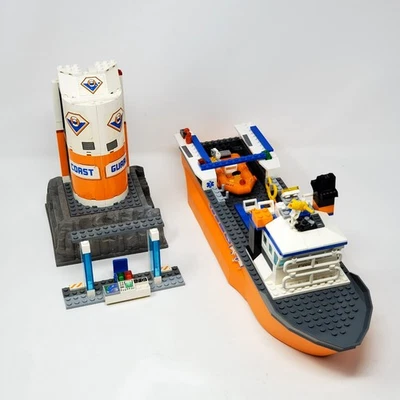 LEGO City 7739 Coast Guard Patrol Boat & Tower (Pre-Assembled) - Discontinued - Image 1 of 4