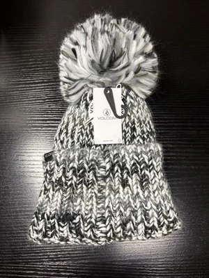 Gorro Volcom Chevron negro, gris, blanco mezcla Foto 1 de 4