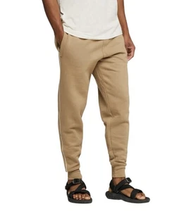 Cotopaxi Men’s Zippered Pockets Ribbed Cuff Side Stripe Tan Sweatpants Sz M - Picture 1 of 9