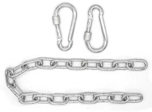 230 kg Hängesessel Kette 50 cm Aufhängung 2 Karabiner für Schaukel Hängematte - Bild 1 von 7