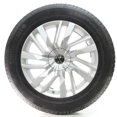 VW Touareg CR7 Winterräder Osorno Continental 255/55R19 111H DOT24 760601025E - Bild 1 von 4