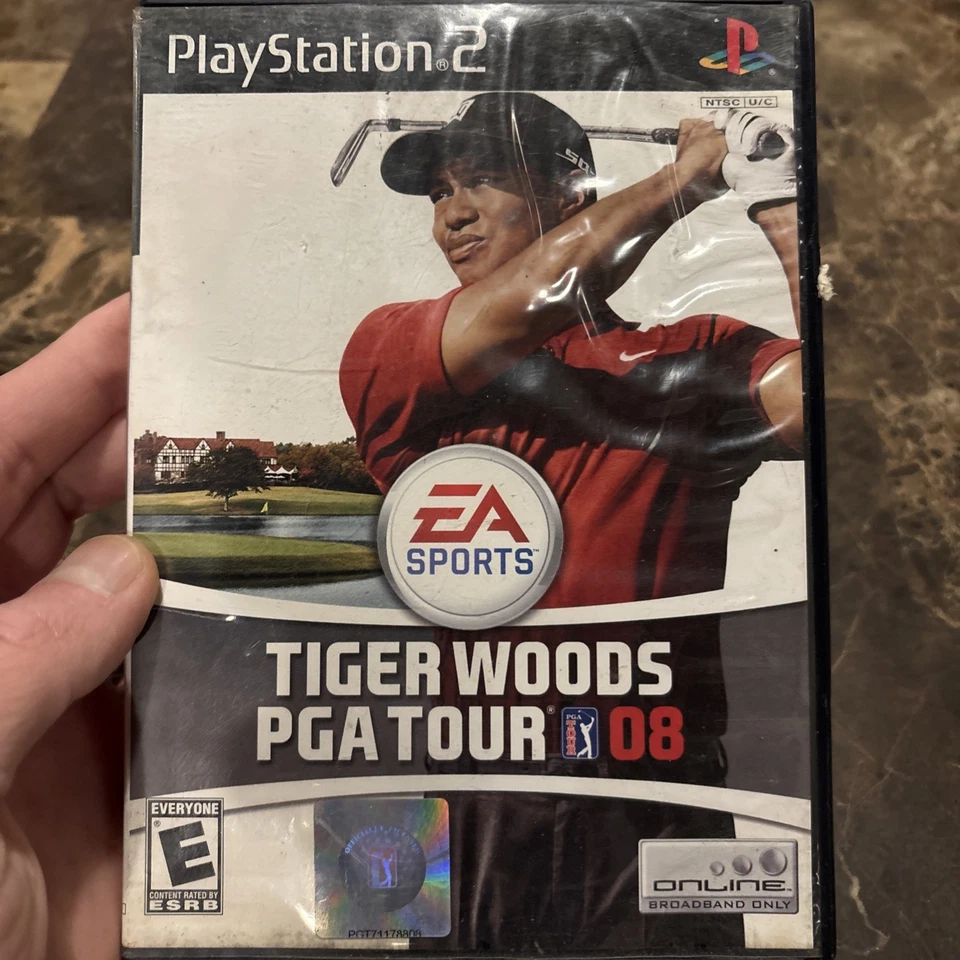 Sony PlayStation 2 PS2 Tiger Woods PGA Tour 08 CIB Video Game - Image 1 of 2