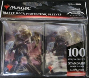 100 Ultra Pro MAGIC M20 V1 Standard Size Matte Deck Protector Sleeves Pack MTG - Picture 1 of 1