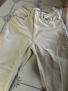 Woman’s Cream Colored Jeans - Picture 1 of 6