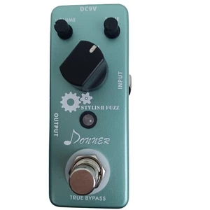 Donner Stylish Fuzz Effect Guitar Pedal Classic True Bypass for Electric or Bass - Picture 1 of 5