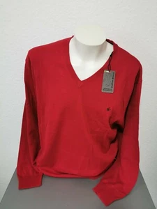 Suéter en V MARCELLO MARABOTTI T. XXL 56 rojo - Imagen 1 de 6