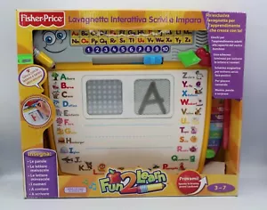 FISHER PRICE Fun 2 Learn All-In-One Learning Desk Letters Numbers rare sealed - Picture 1 of 2