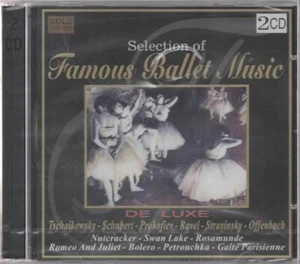 Selection Of Famous Ballet Music De Luxe 2 CD NEU Tschaikowsky Schubert Ravel - Picture 1 of 2
