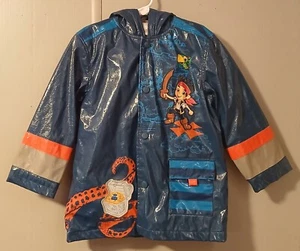 Disney store jake boys size 4 rain jacket - Picture 1 of 3