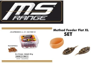 JUEGO ALIMENTADOR MÉTODO XL 90g + Mancuernas MS Sabor: Caramelo Coco - Imagen 1 de 3