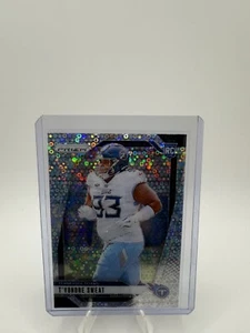 2024 Panini Prizm T'Vondre Sweat Silver No Huddle Disco Rookie RC #394 Titans - Picture 1 of 2