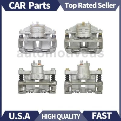 Pinza de freno de disco delantera trasera 4X Nugeon para Oldsmobile Alero 1999 2000 2001 2002 Foto 1 de 4