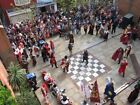 Photo 6x4 Mediaeval Fighting Hastings/TQ8110 Seen here at the chess boar c2011