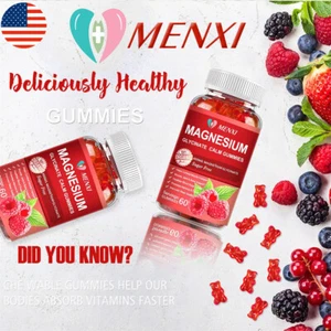 Magnesium Glycinate 60 Gummies High Absorption Latest Date - Picture 1 of 12