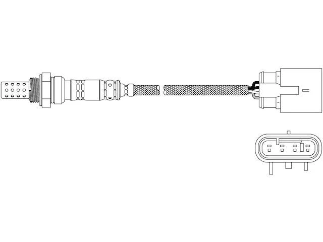 Датчик кислорода нисходящий Walker 31MS71B подходит для Fiat 500 2012-2019 годов выпуска 1,4 л 4 цилиндра - Изображение 1 из 1