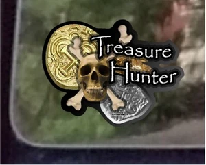 ProSticker 509 (One) 4" Treasure Hunter Decal Sticker Metal Detecting - Picture 1 of 1