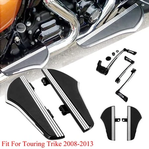 CNC Floorboards Shift Brake Levers Foot Rest Peg Pedal Fit For Touring 08-13 - Imagen 1 de 22