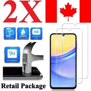 (2 PACK) Premium Screen Protector For Samsung Galaxy A15 4G/5G - Picture 1 of 6