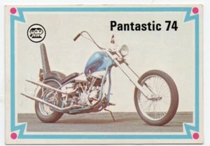 1974 Scanlens Choppers & Hot Bikes (31) Pantastic 74 - Picture 1 of 2