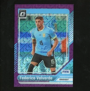 2022-23 Panini Donruss Federico Valverde Purple Mojo Prizm 22/25 Uruguay 53369 - Picture 1 of 2