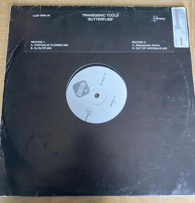 TRANSGENIC TOOLS    Butterflies / Remixes   UK double promo 12"  DJX FERN 39 Foto 1 de 3