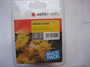 AGFA MULTIPACK T0445 for epson Stylus Color C84 C64 CX3600 CX3500 6400 6600  - Bild 1 von 3