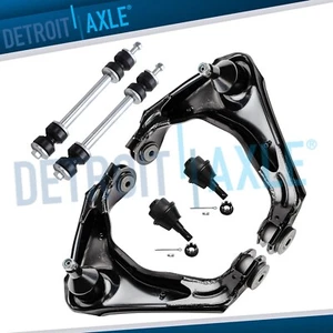 6pc Front Upper Control Arms w/ Ball Joints Sway Bars for Silverado 2500 3500 HD - Picture 1 of 7