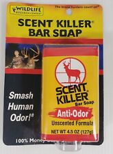 Wildlife Research Scent Killer Bar Soap Anti-Odor Unscented 4.5oz 